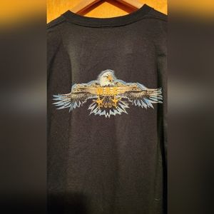 2004 Harley Davidson motorcycles pocket tee